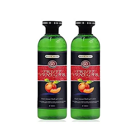 Fruit Vinegar Gel Hair Color Dye Natural and Black Color Dye for Men ...