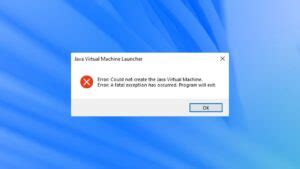 Image result for Java Virtual Machine Error