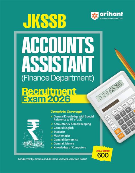 JKSSB Accounts Assistant (Finance Department) Recruitment Exam 2026 ...
