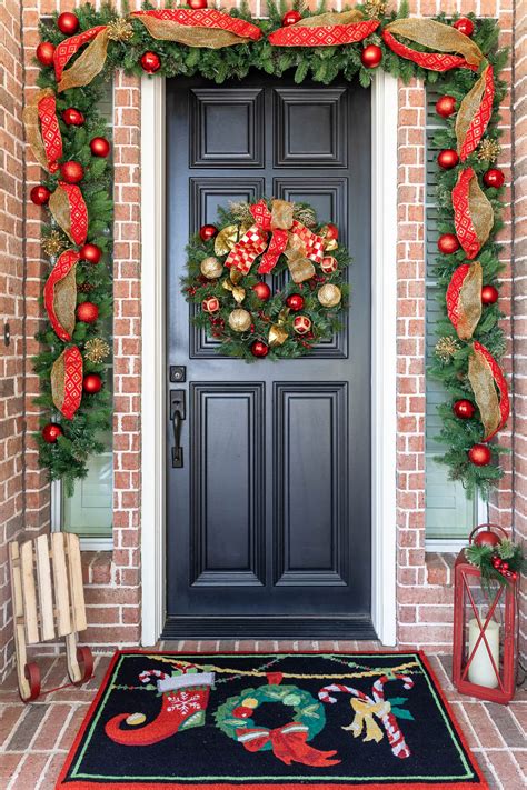 Easy Christmas Decor For Porch