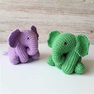 Image result for Elephant Knitting Pattern