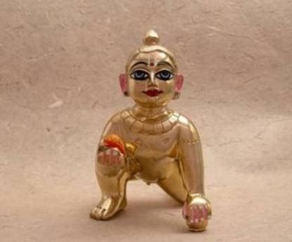 krishnagallery1 Blue eyes Laddu gopal Astadhatu pital ,Krishna Murti ...