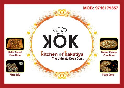 Menu at Kitchen of Kakatiya, New Delhi