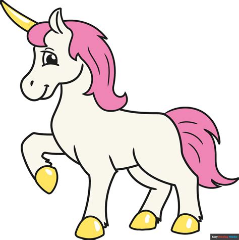 Unicorns Drawings Easy Unicorn Drawing Tutorial With Lots Of Confetti