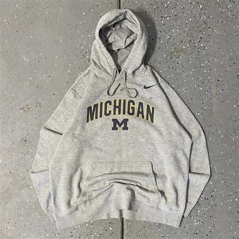 Vintage Nike University of Michigan hoodie -Piece... | Depop