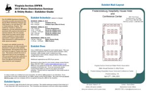 Fillable Online vaawwa Virginia Section AWWA Exhibit Hall Layout 2015 ...