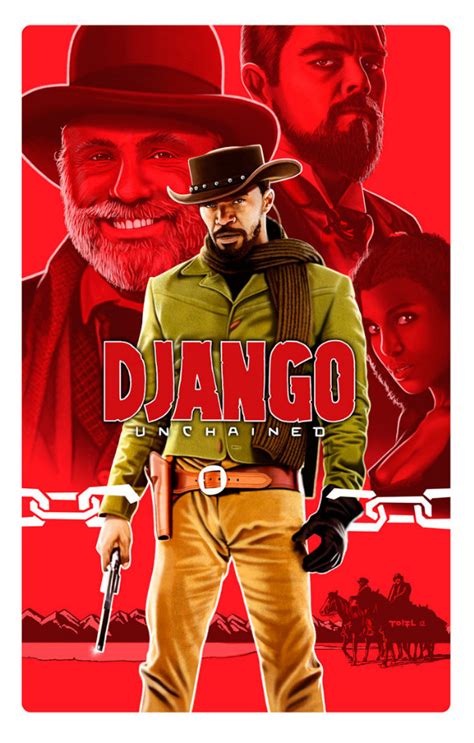 Django Post art 被解救的姜戈|插画|新锐潮流插画|ABEL_原创作品-站酷ZCOOL