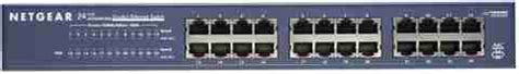 NETGEAR 24 PORT GIGABIT SWITCH 24 Ports 10/100/1000 Mbps Unmanaged ...