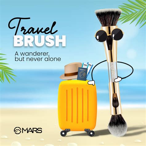 4 In 1 Travel Brush – MARS Cosmetics
