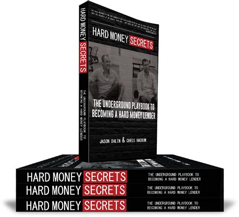 Hard Money Secrets- Free Book