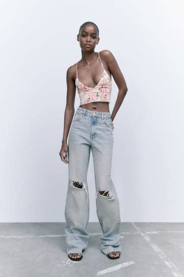Floral Tops Woman | Online Sale | ZARA India