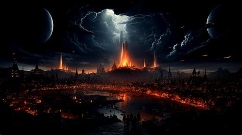 Futuristic battlefield advanced battle drones in combat | Premium AI ...