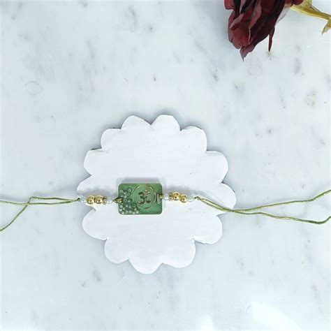 Send Ethereal Raksha Bandhan Resin Craft Online