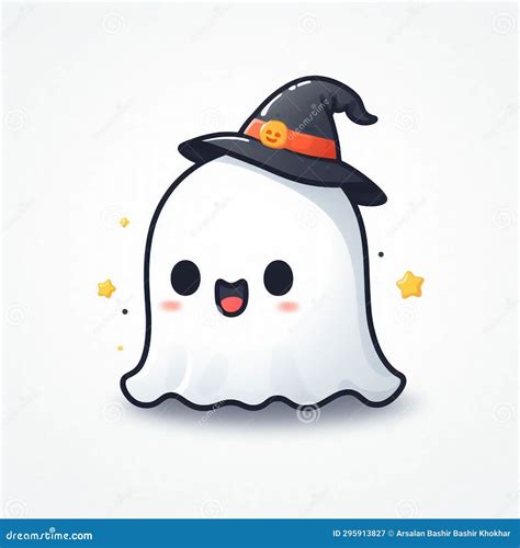 Cute Halloween Ghost Clipart
