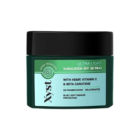 Xyst Spf 30 Sunscreen Pa++ For Women And Men With Vitamin C & Beta ...