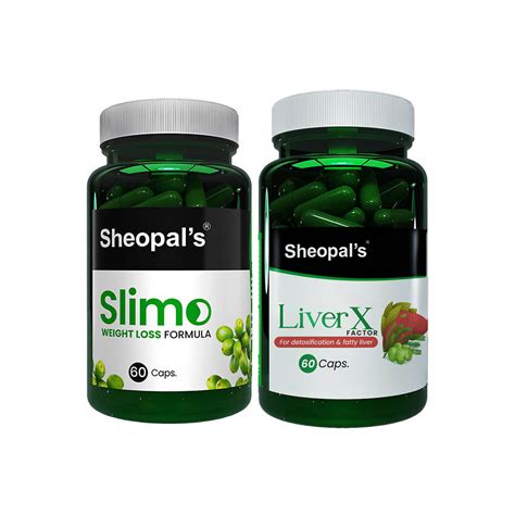 Slimo & Liver X Combo Capsule for Weight Loss & Liver | Sheopals