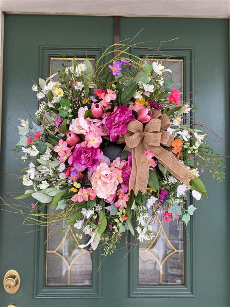 Summer Wreaths - Front Door Wreaths - Summer Wreaths - Spring Door ...
