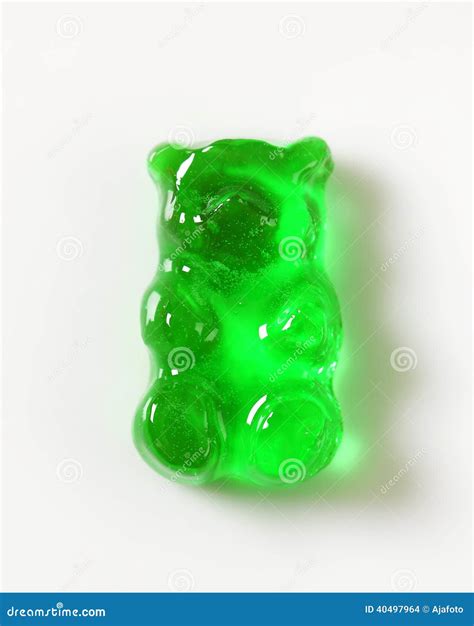 Gummy Bear Fruity Candies, Chewing Jelly Candies Isolated On White ...