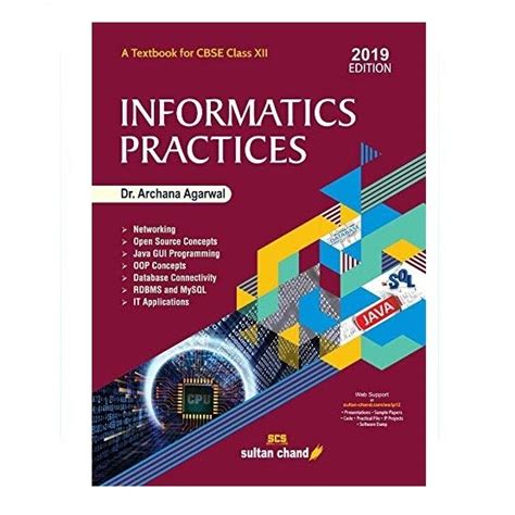 Informatics Practices: Textbook for CBSE Class XII | By Dr. Archana ...