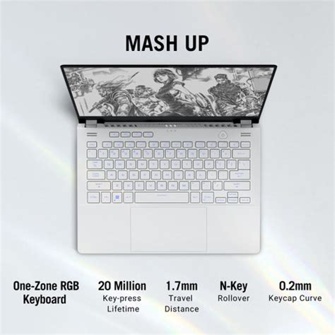 ASUS ROG Zephyrus G14 with 76WHr Battery, AI Powered AMD Ryzen 9 Octa ...