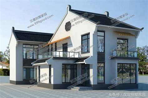 农村别墅，新中式风格，3层 - archgo.cn