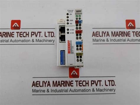Beckoff Bk9100 Ethernet Tcp/ip Bus Coupler 24v Dc - Aeliya Marine Tech