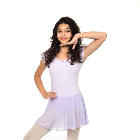 Flutter Sleeves Leotard Dress with Tights - IKAANYA