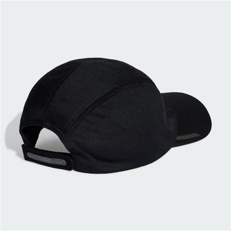 adidas Running AEROREADY Four-Panel Mesh Cap - Black | adidas India