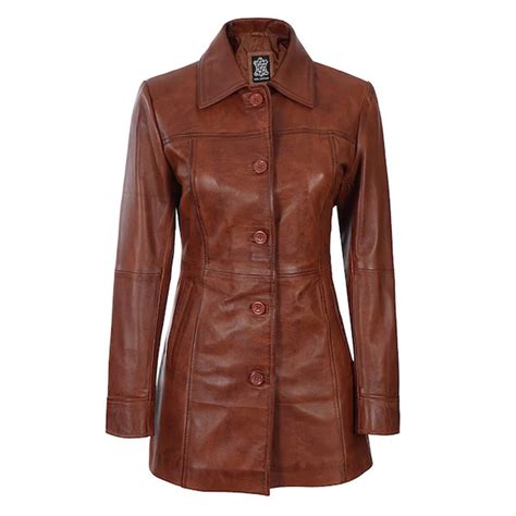 Women Leather Jacket Coat – Renna Fashion