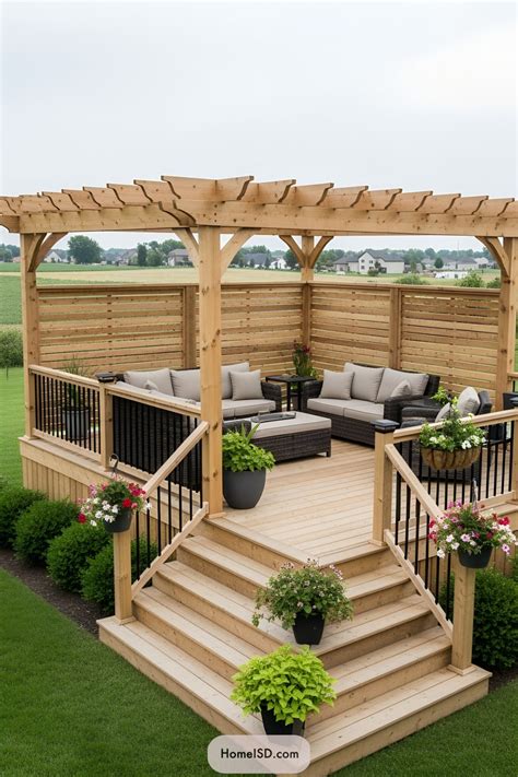 25 Decks With Pergolas for Stylish Alfresco Living