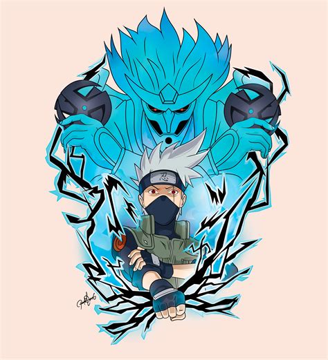 Kakashi Susanoo by paulart | Kakashi drawing, Naruto uzumaki art, Anime ...