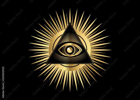 Masonic All Seeing Eye Pyramid