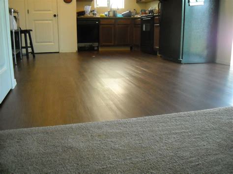 Allure Resilient TrafficMaster Vinyl Floor - The New Floor is in! - Review