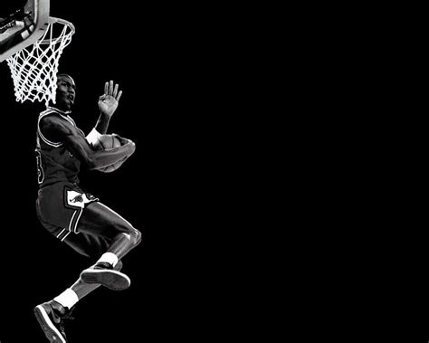 Download Michael Jordan Black Basketball Wallpaper | Wallpapers.com