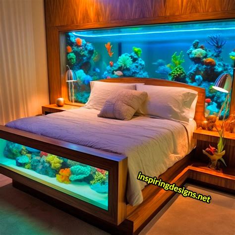 These Stunning Aquarium Beds Let You Sleep with the Fishes, but in a ...