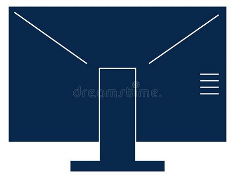 Computer Monitor Back View 的图像结果