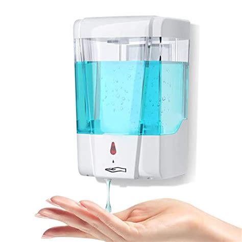 Dispenser Sapone Automatico A Schiuma Ricaricabile USB - 380 Ml, Impermeabile IPX5, Senza Contatto, Per Bagno E Cucina