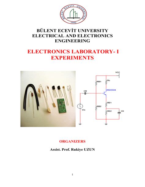 Image result for Electronics 1 Lab Experiments