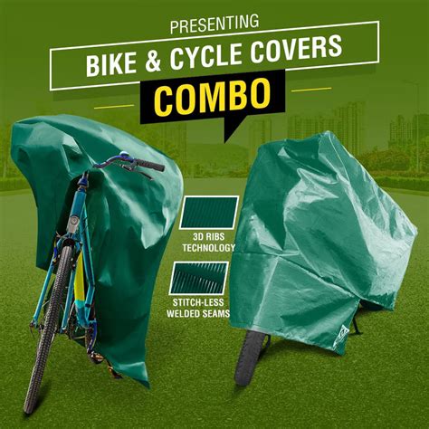 Bike and Cycle Cover Combo | Tuffpaulin 2 wheeler cover | Purchasekart