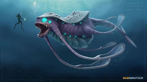 Subnautica creatures concept art - zonelopers