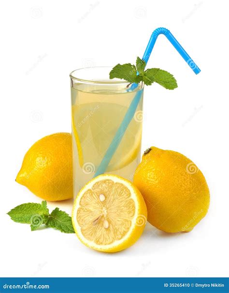 Lemon Juice And Fruit Stock Photo - Image: 35265410