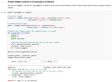 Esri Python API App End 的图像结果