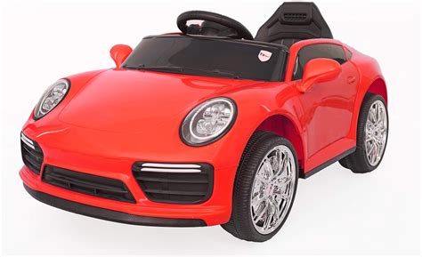 Toy House Porsche 718 Rechargeable Battery Operated Ride-On Car with ...