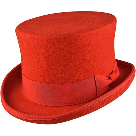 red-wool-top-hat