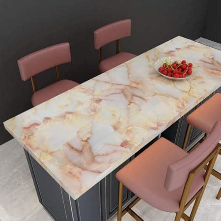 Wolpin Wall Stickers Marble Wallpaper Furniture (45 x 600 cm) Jade ...