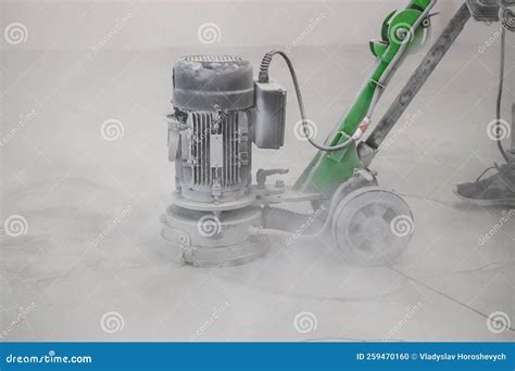Grinding of Concrete with a Grinding Machine, Repair of Industrial ...