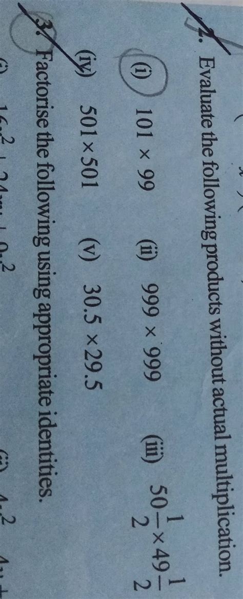 Evaluate The Following I35