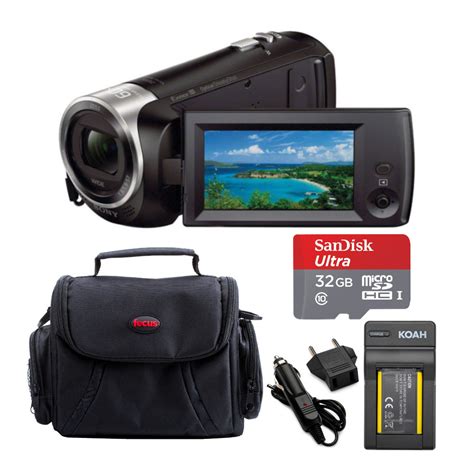 Buy Sony HD Handycam Camcorder Black with 32GB microSD Card and ...