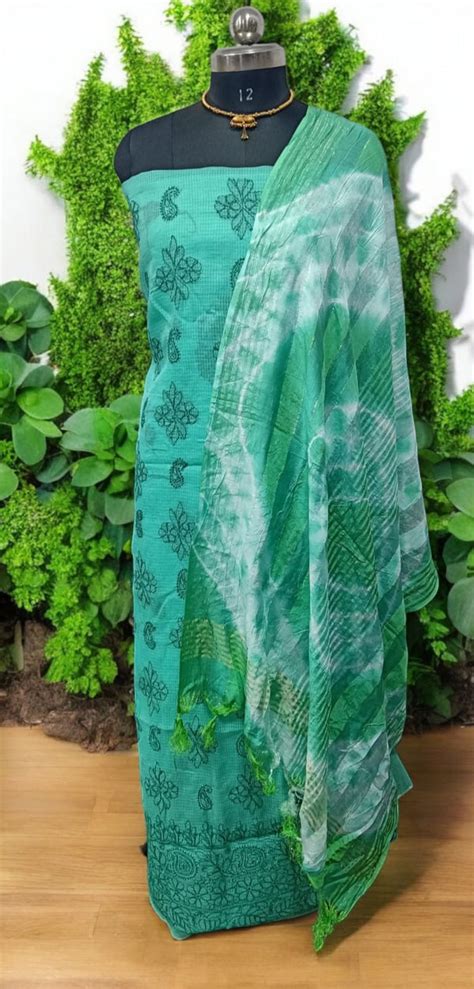 Buy Lucknow Handcrafted Chikankari Salwar Suits Online – Leheriya