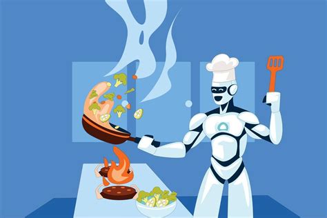 A Cooking Robot and Its Labels 的图像结果